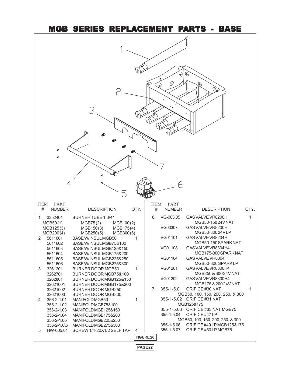 Mgb series repla | Utica Gas-fired Boiler User Manual | Page 23 / 28