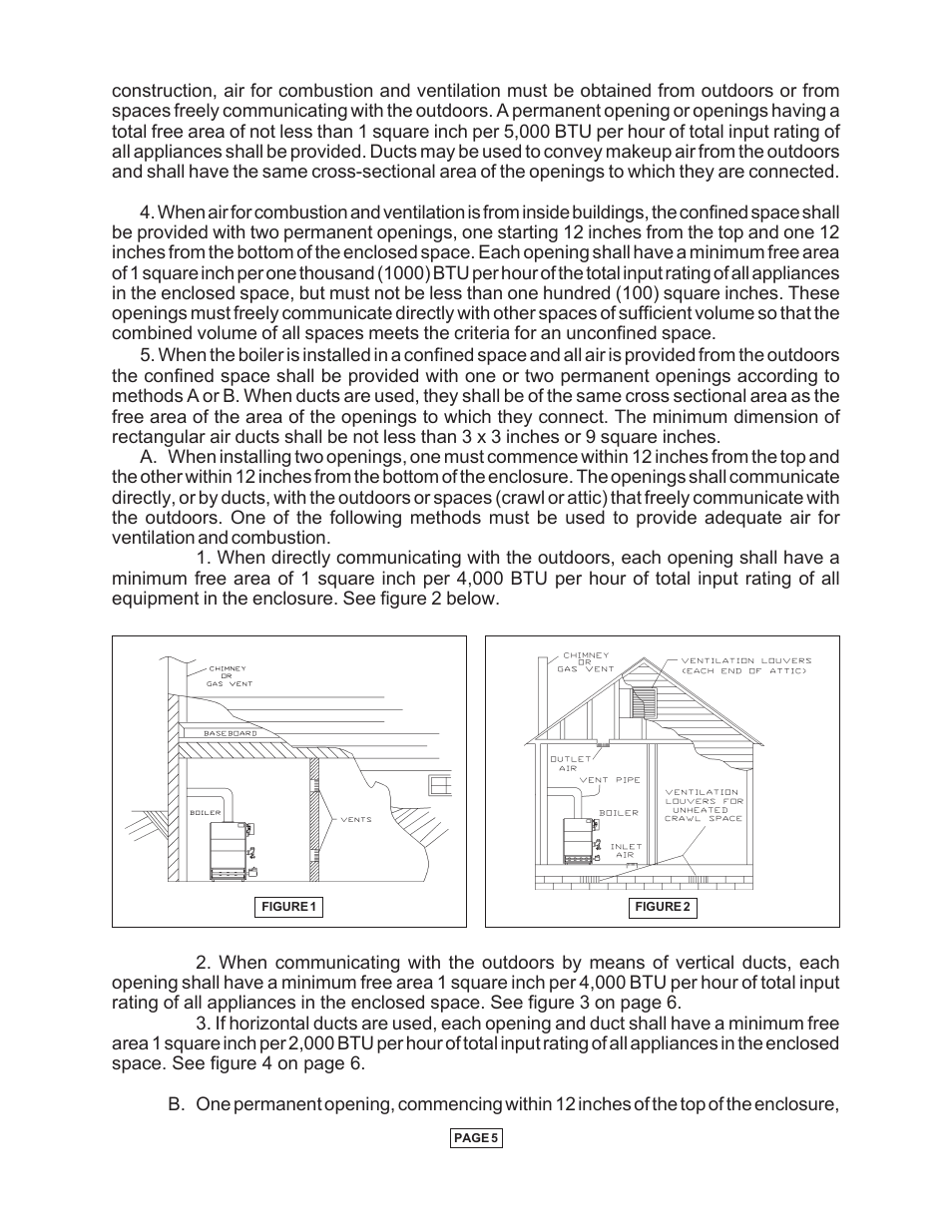 Utica Gas-fired Boiler User Manual | Page 6 / 28