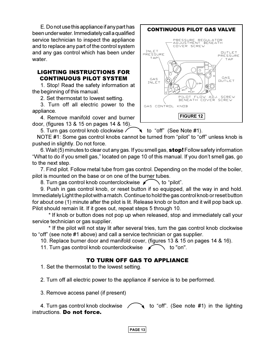 Utica PEG-C User Manual | Page 15 / 28