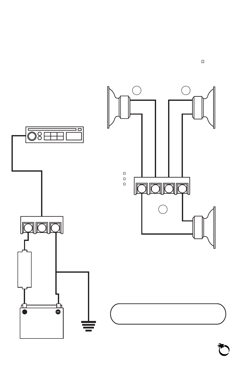 Wiring instructions for ax-600de, Fu s e | US Amps AX User Manual | Page 13 / 20