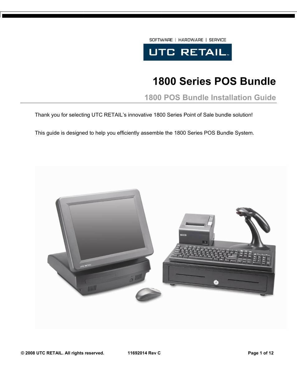 Ultimate Technology 1800 User Manual | 12 pages