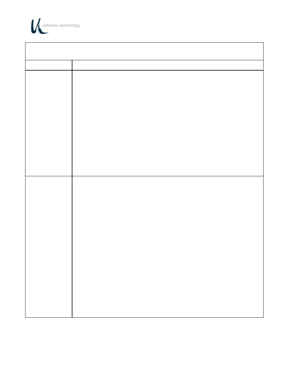 Ultimate Technology 600 POS User Manual | Page 20 / 81