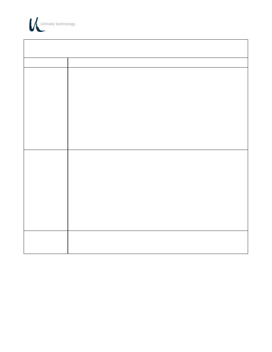 Ultimate Technology 600 POS User Manual | Page 34 / 81