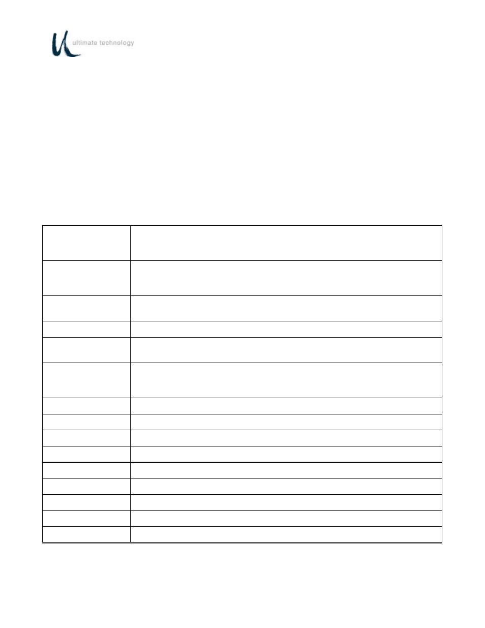 Ultimate Technology 600 POS User Manual | Page 59 / 81