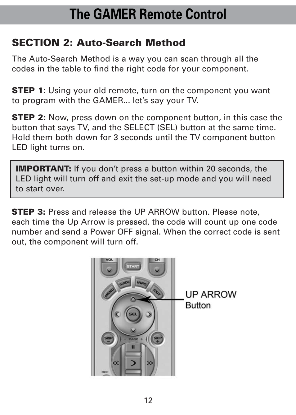 Universal Remote Control (URS) Universl Remote User Manual | Page 14 / 112