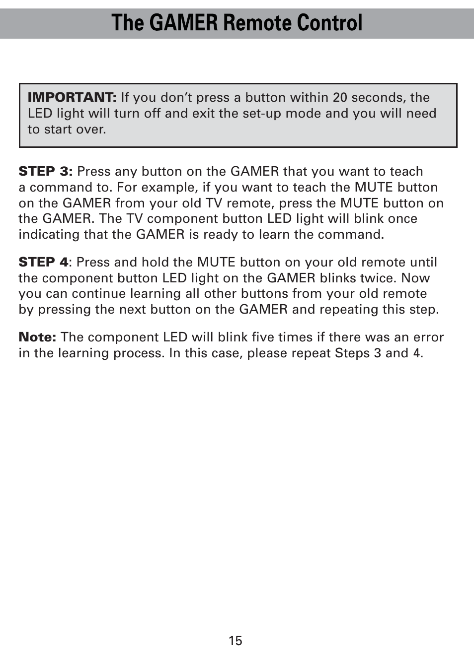 Universal Remote Control (URS) Universl Remote User Manual | Page 17 / 112