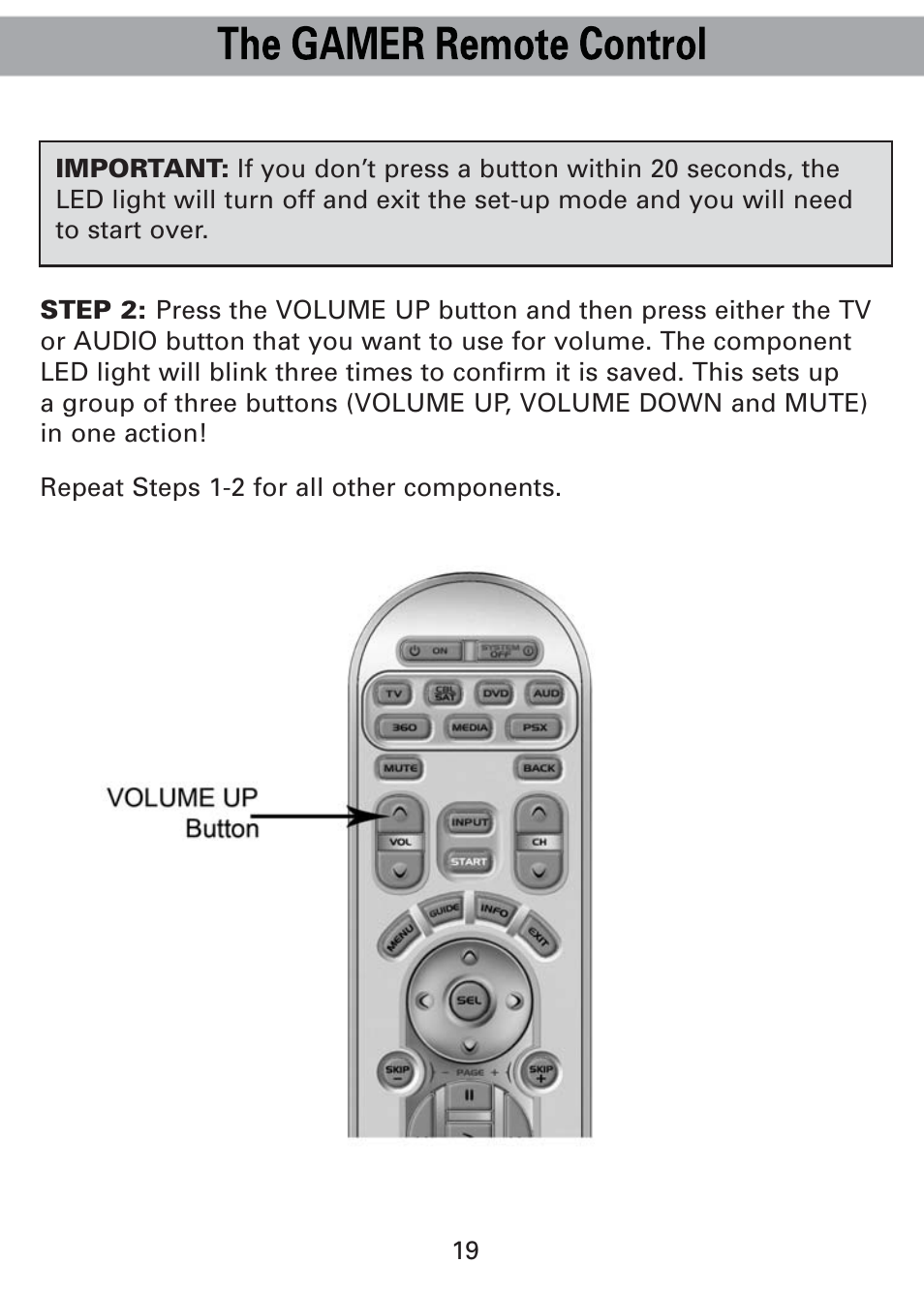 Universal Remote Control (URS) Universl Remote User Manual | Page 21 / 112