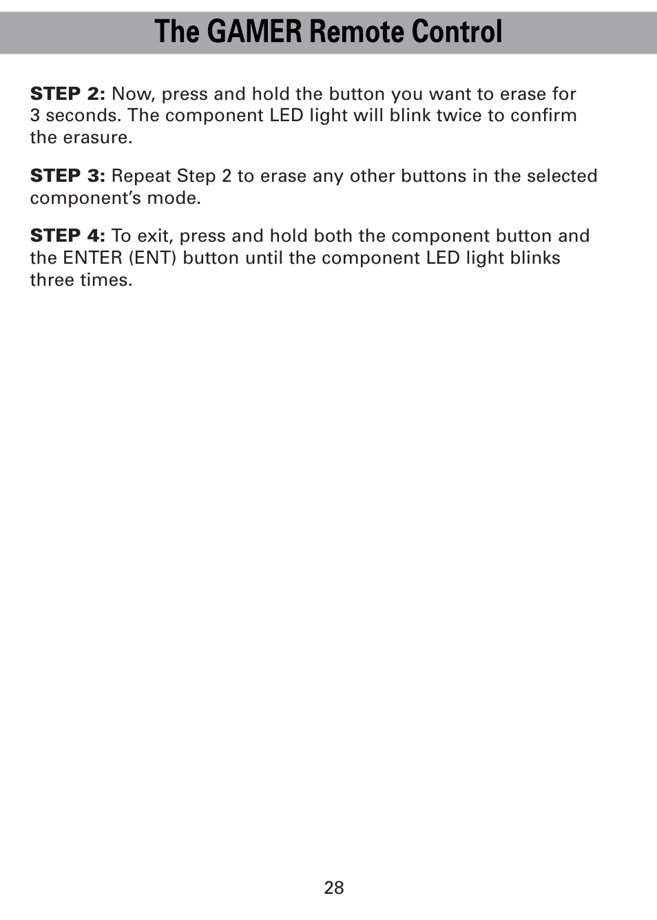 Universal Remote Control (URS) Universl Remote User Manual | Page 30 / 112