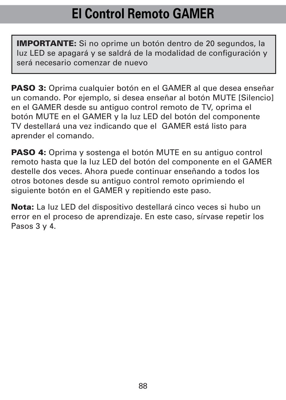 Universal Remote Control (URS) Universl Remote User Manual | Page 92 / 112