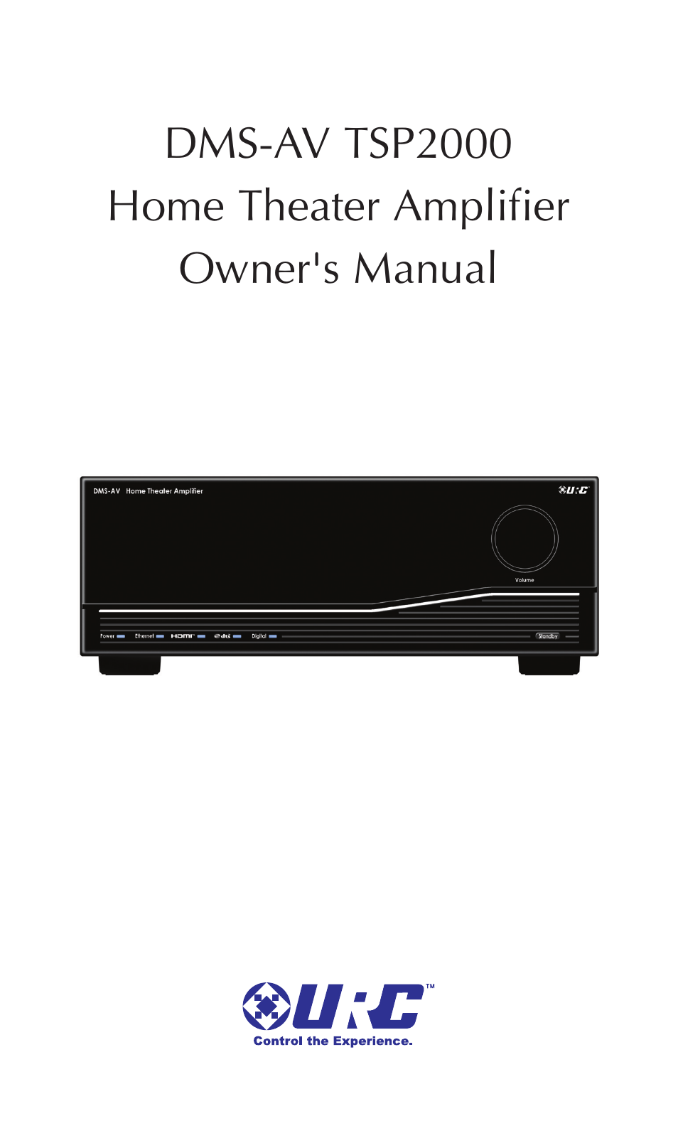 Universal Remote Control (URS) DMS-AV TSP2000 User Manual | 50 pages