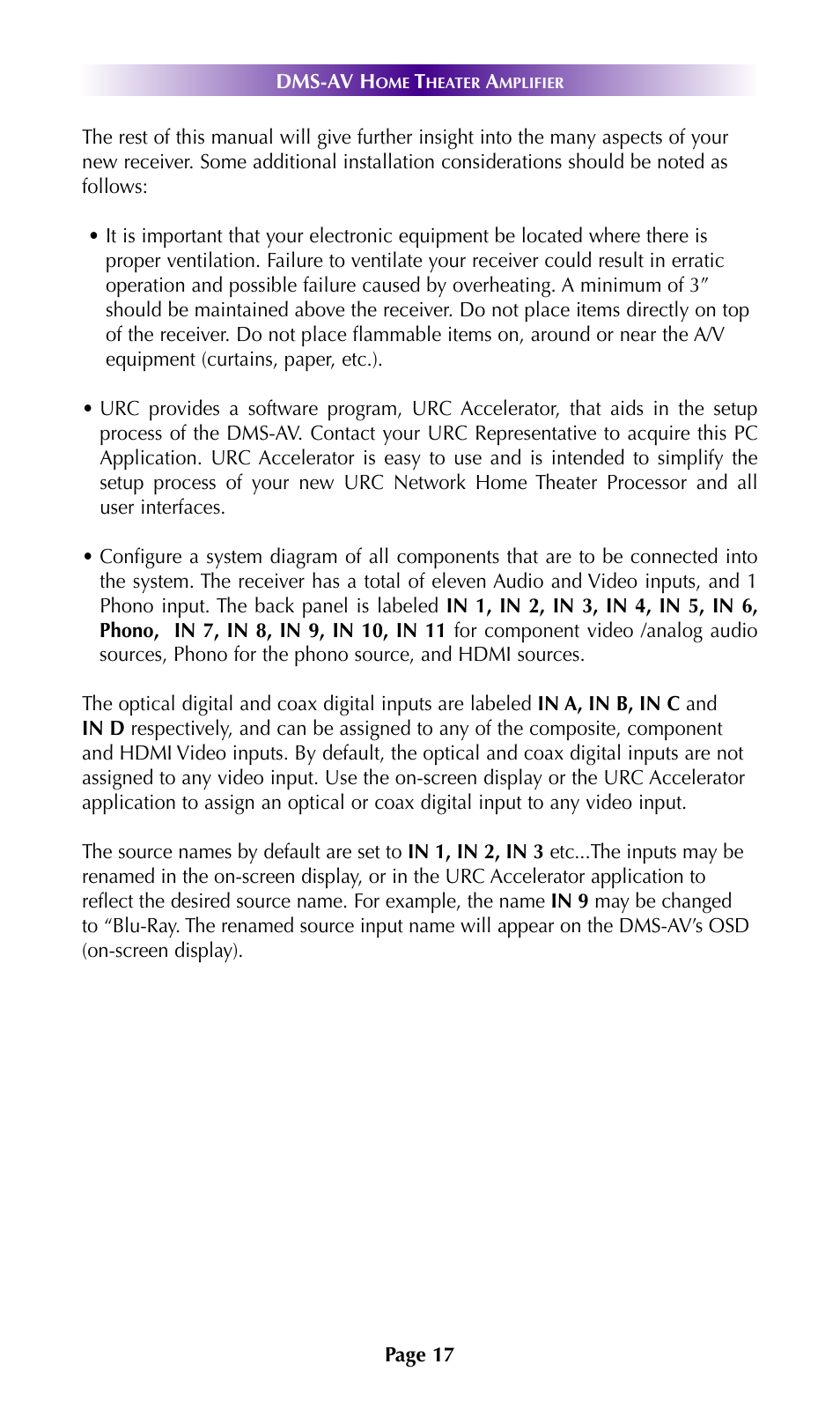 Universal Remote Control (URS) DMS-AV TSP2000 User Manual | Page 16 / 50