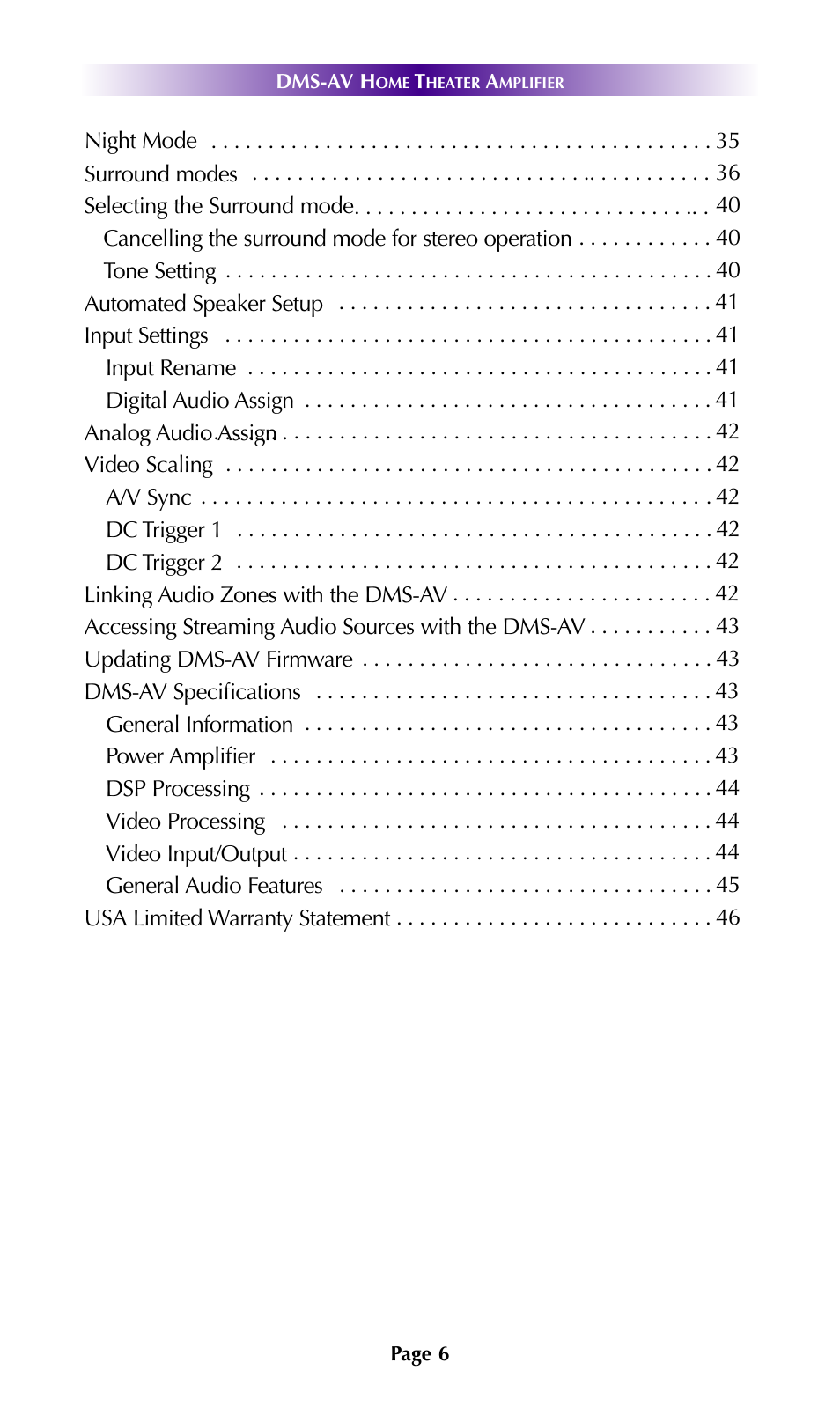 Universal Remote Control (URS) DMS-AV TSP2000 User Manual | Page 5 / 50