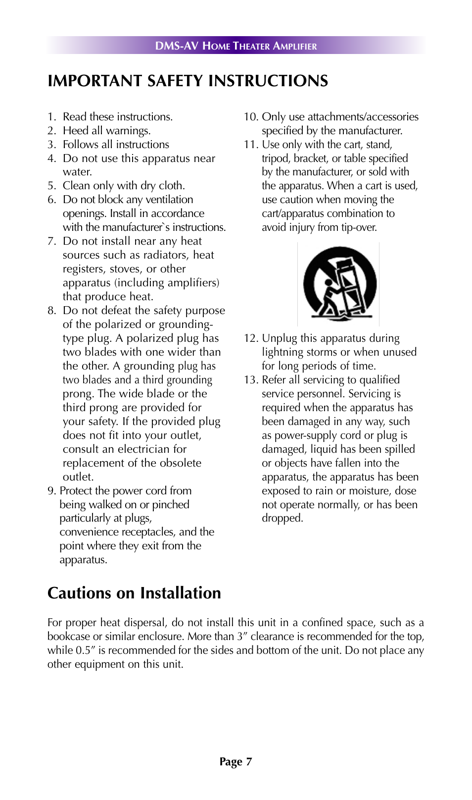 Universal Remote Control (URS) DMS-AV TSP2000 User Manual | Page 6 / 50