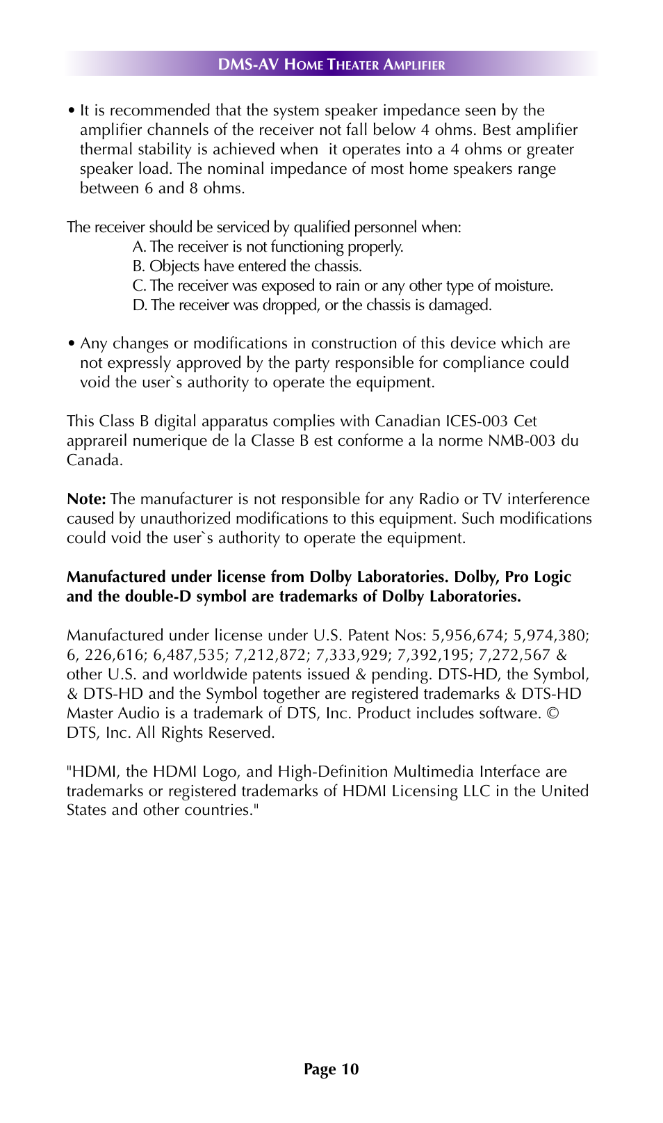 Universal Remote Control (URS) DMS-AV TSP2000 User Manual | Page 9 / 50