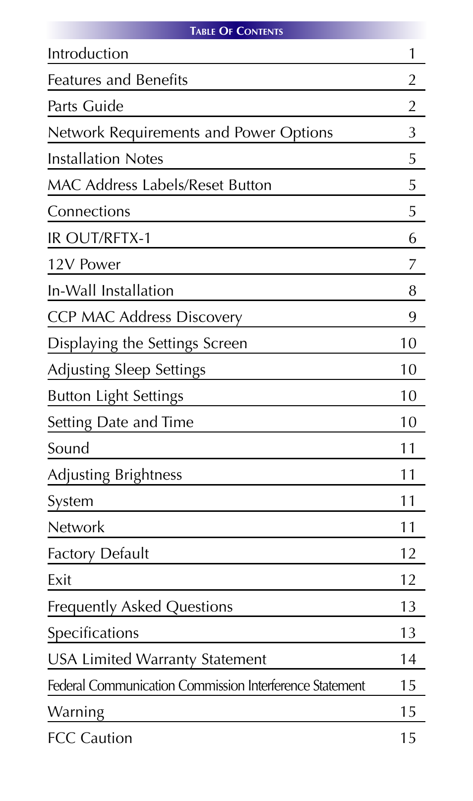 Universal Remote Control (URS) KP-4000 User Manual | Page 3 / 20