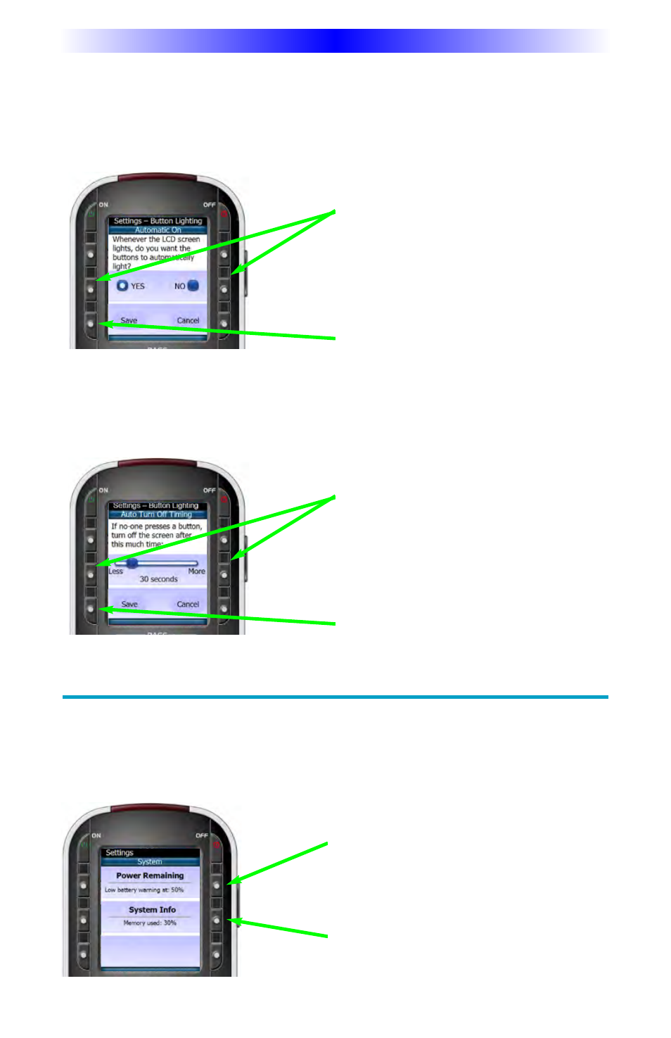 System menu | Universal Remote Control (URS) MX-880 User Manual | Page 13 / 20