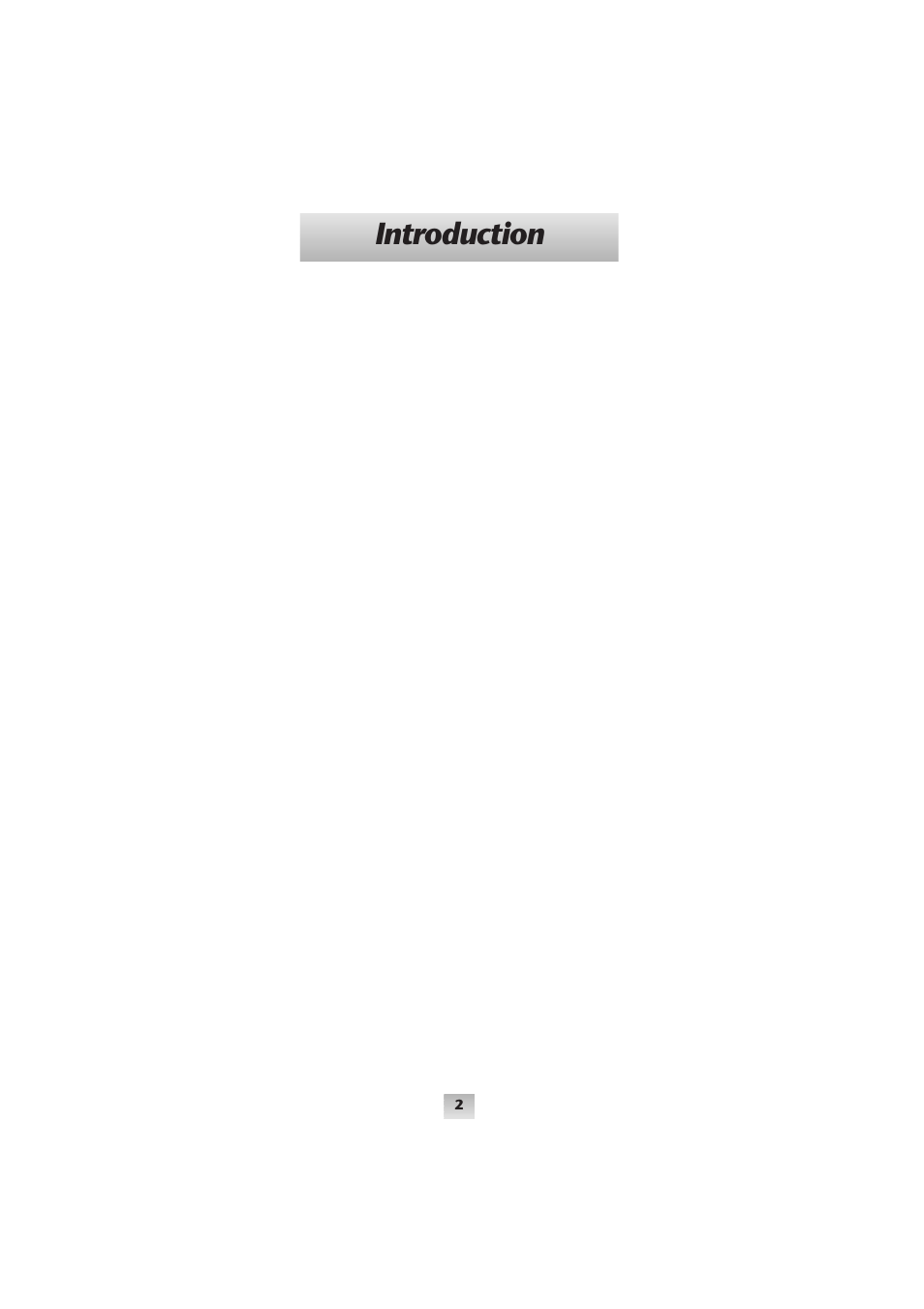 Introduction | Universal Remote Control (URS) SL-9000 User Manual | Page 3 / 59