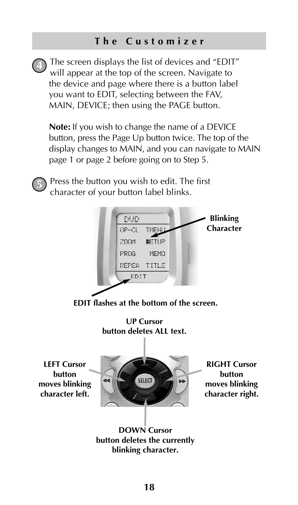 Universal Remote Control (URS) URC-300 User Manual | Page 20 / 56