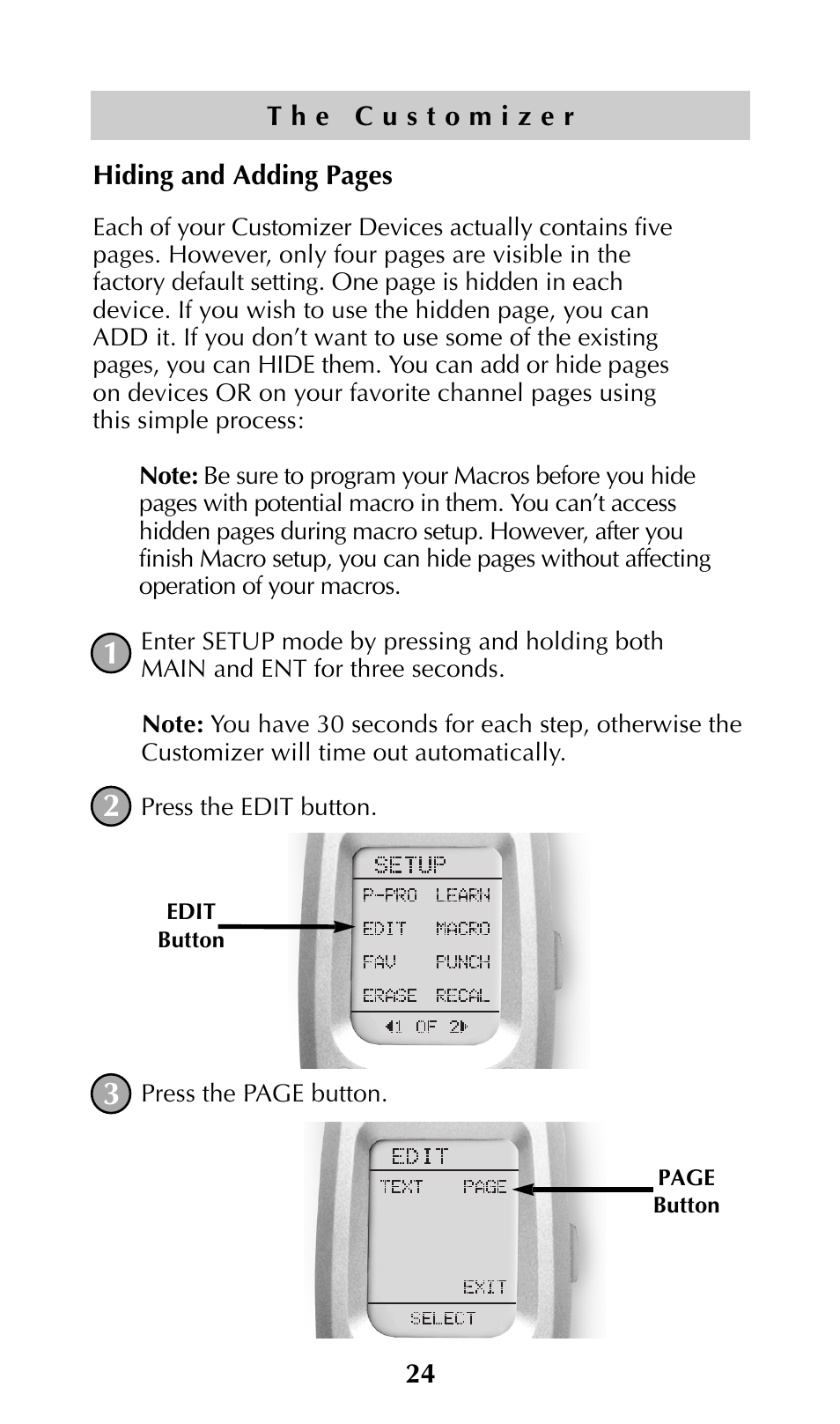 Universal Remote Control (URS) URC-300 User Manual | Page 26 / 56