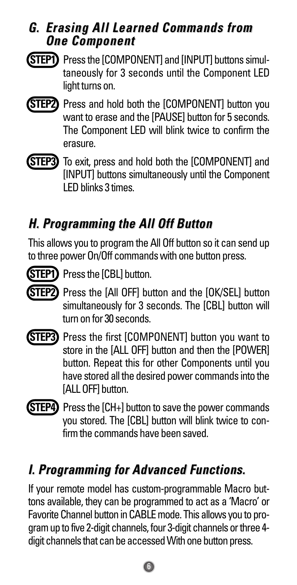 Universal Remote Control (URS) Easy Clicker UR3L-SR4 User Manual | Page 8 / 24