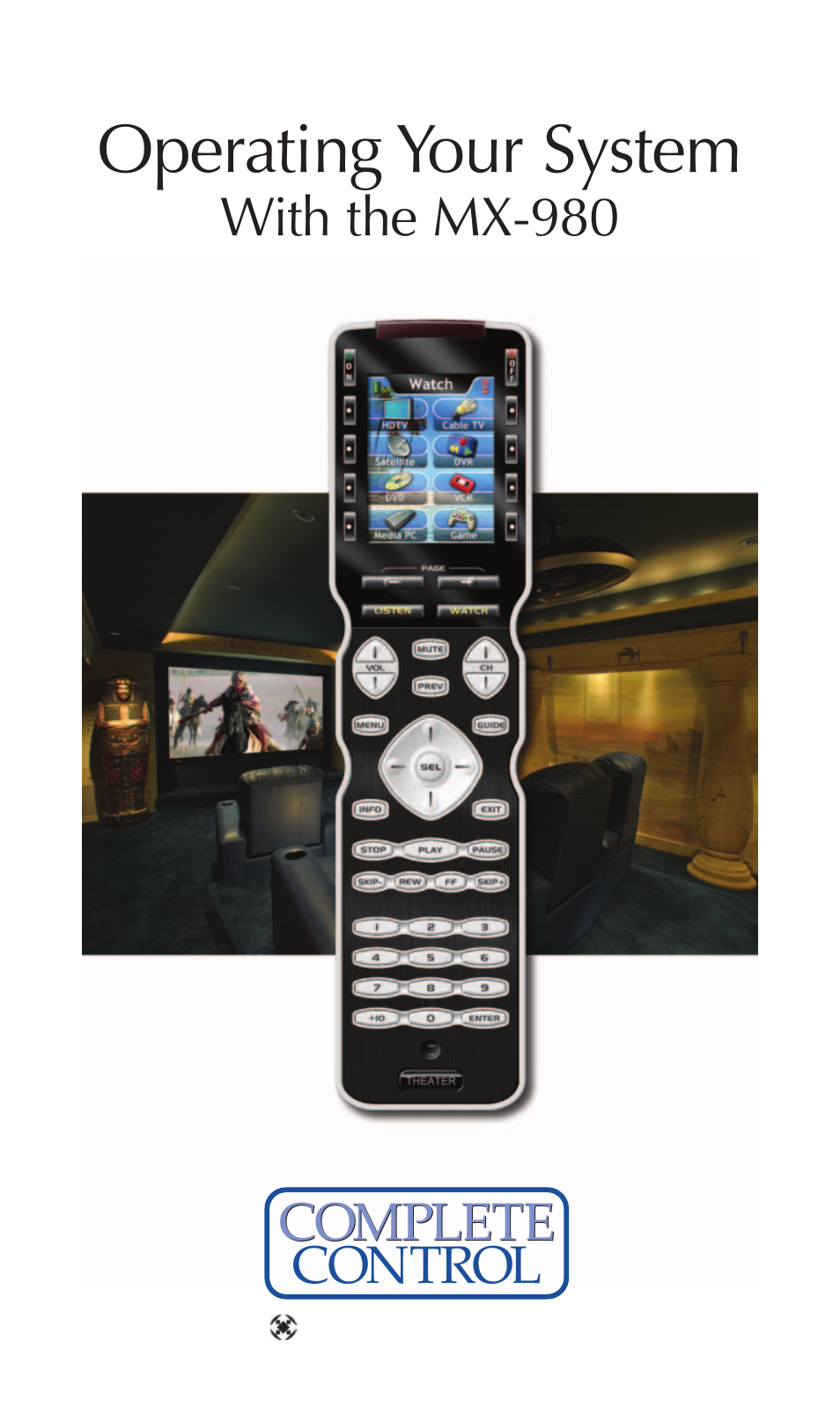 Universal Remote Control (URS) URC Home Theater Master MX-980 User Manual | 16 pages