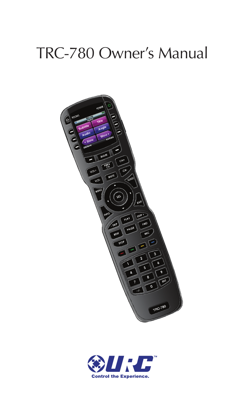 Universal Remote Control (URS) TRC-780 User Manual | 16 pages