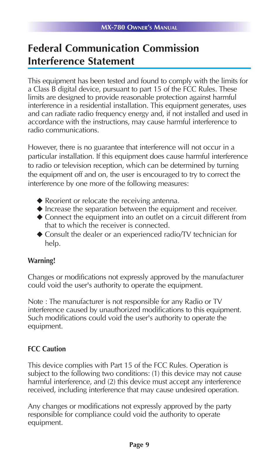Universal Remote Control (URS) MX-780 User Manual | Page 12 / 16