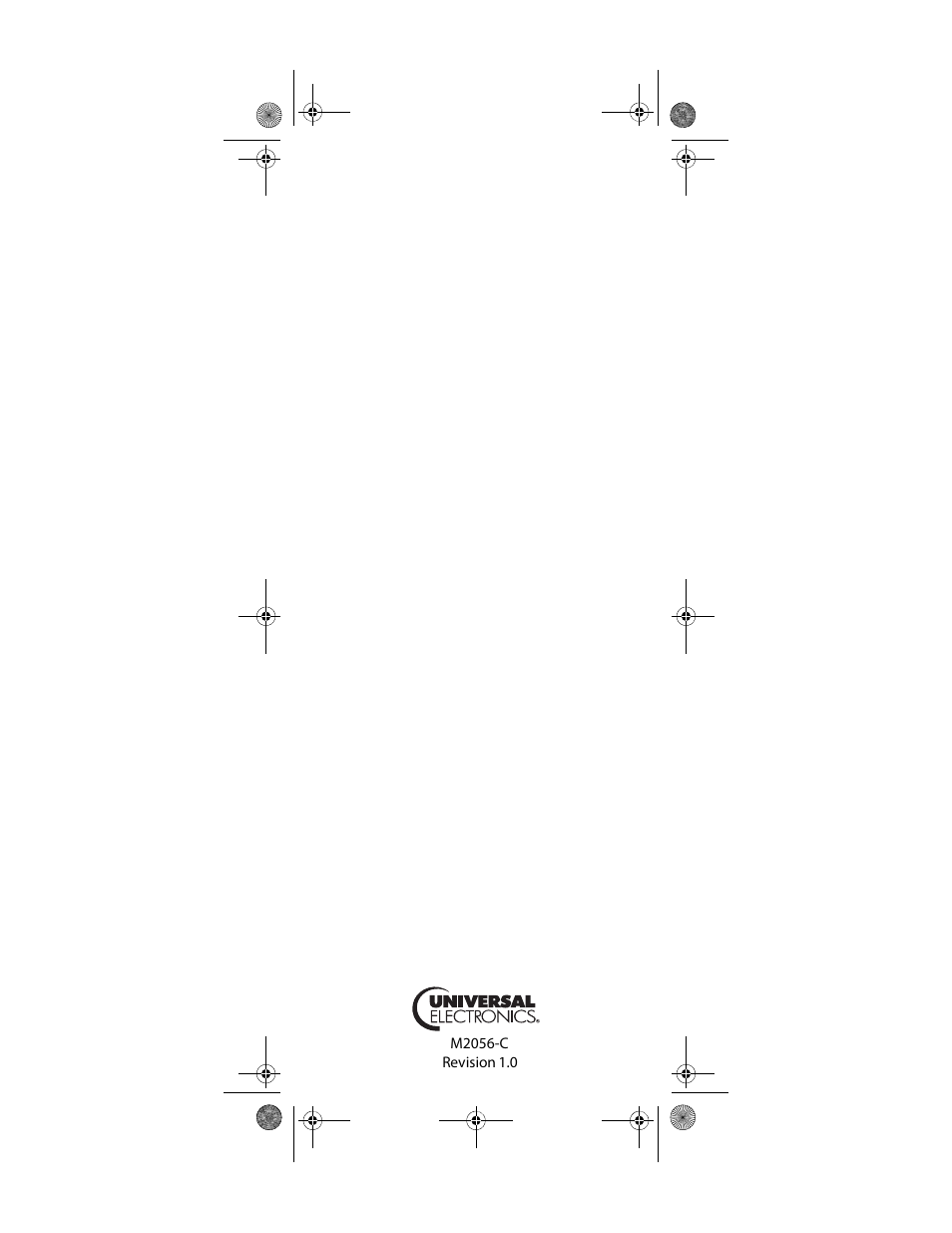Universal Electronics Titan M2056-C User Manual | Page 56 / 56
