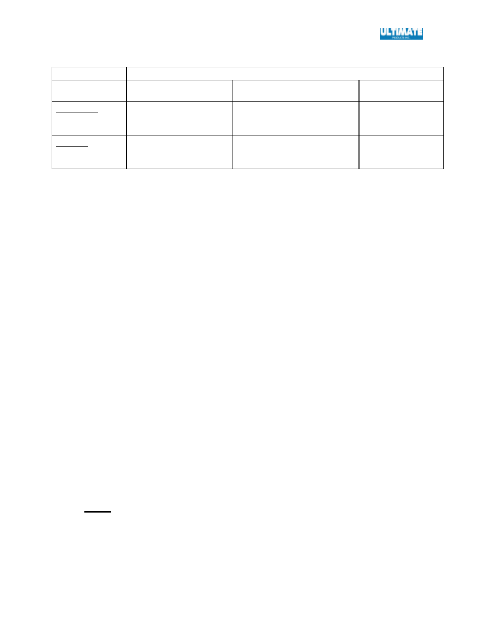 Mounting height above floor | Ultimate Products SGX User Manual | Page 7 / 58
