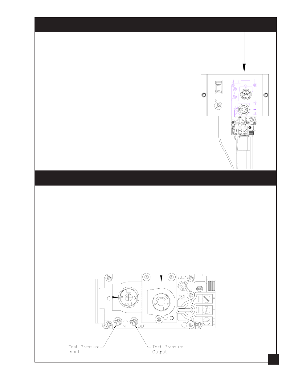 Gas connection, Gas pressure check | United States Stove Company 2020L User Manual | Page 13 / 28