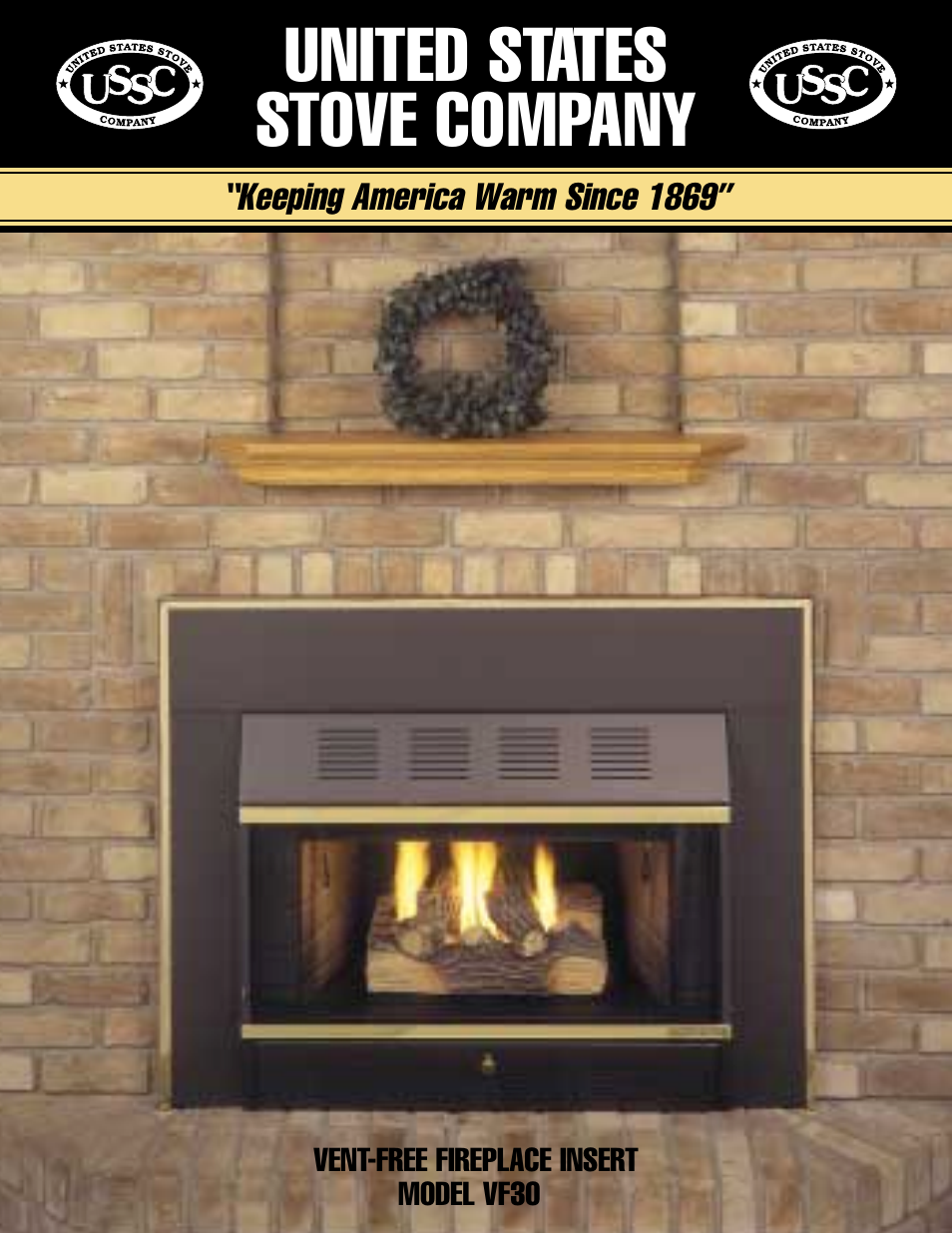 United States Stove Company VF30I User Manual | 2 pages