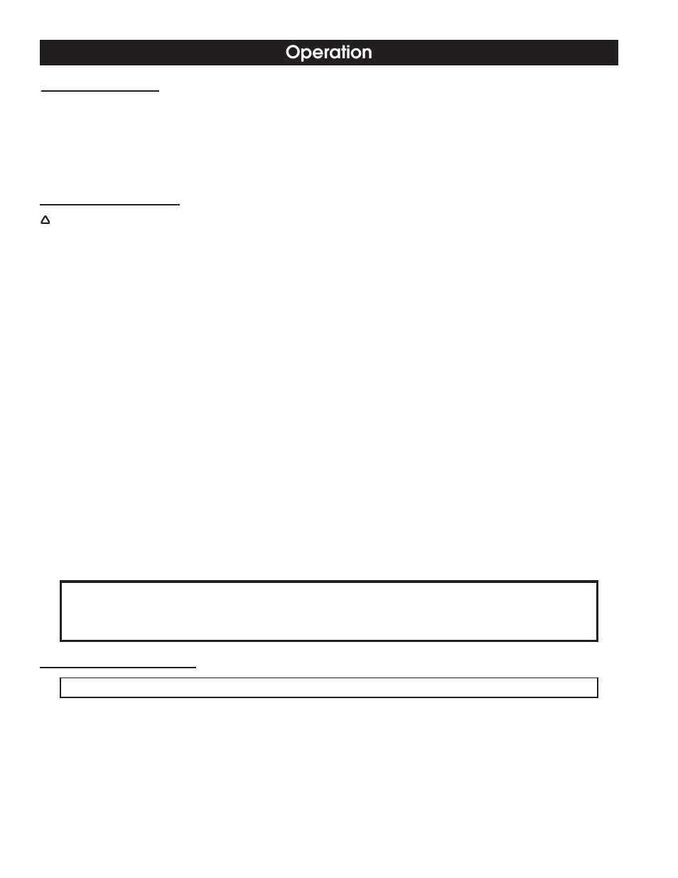Operation | United States Stove Company 6110 User Manual | Page 14 / 24