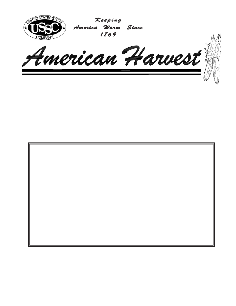 United States Stove Company 6039I User Manual | 32 pages
