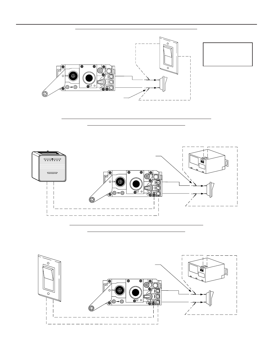 Continued, Wiring guide for 2045, Wiring with the wsk60 - wall switch kit | Wiring with the wtk60 - wall thermostat kit and, Control valve | United States Stove Company B2045N User Manual | Page 25 / 28