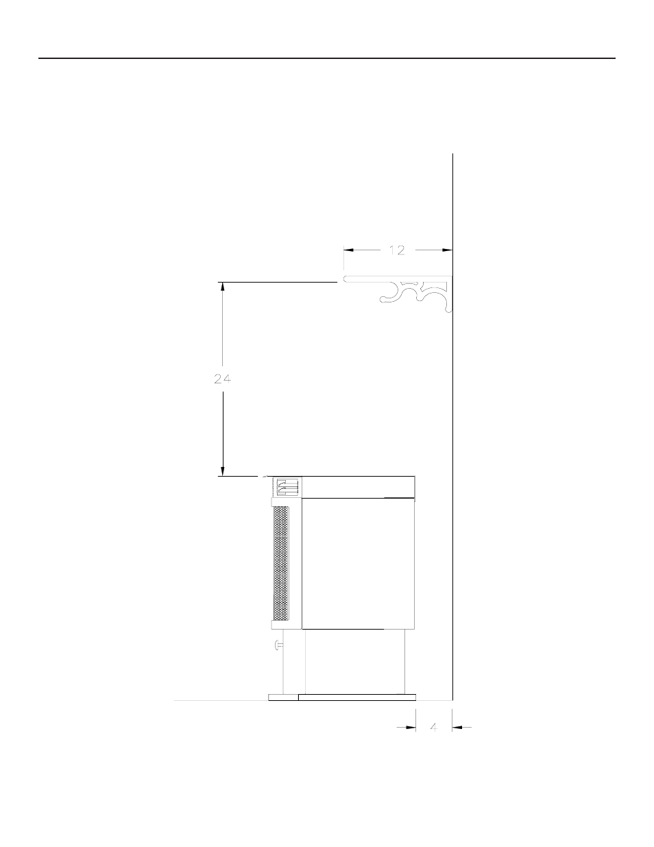 Mantel clearances | United States Stove Company B2045N User Manual | Page 8 / 28