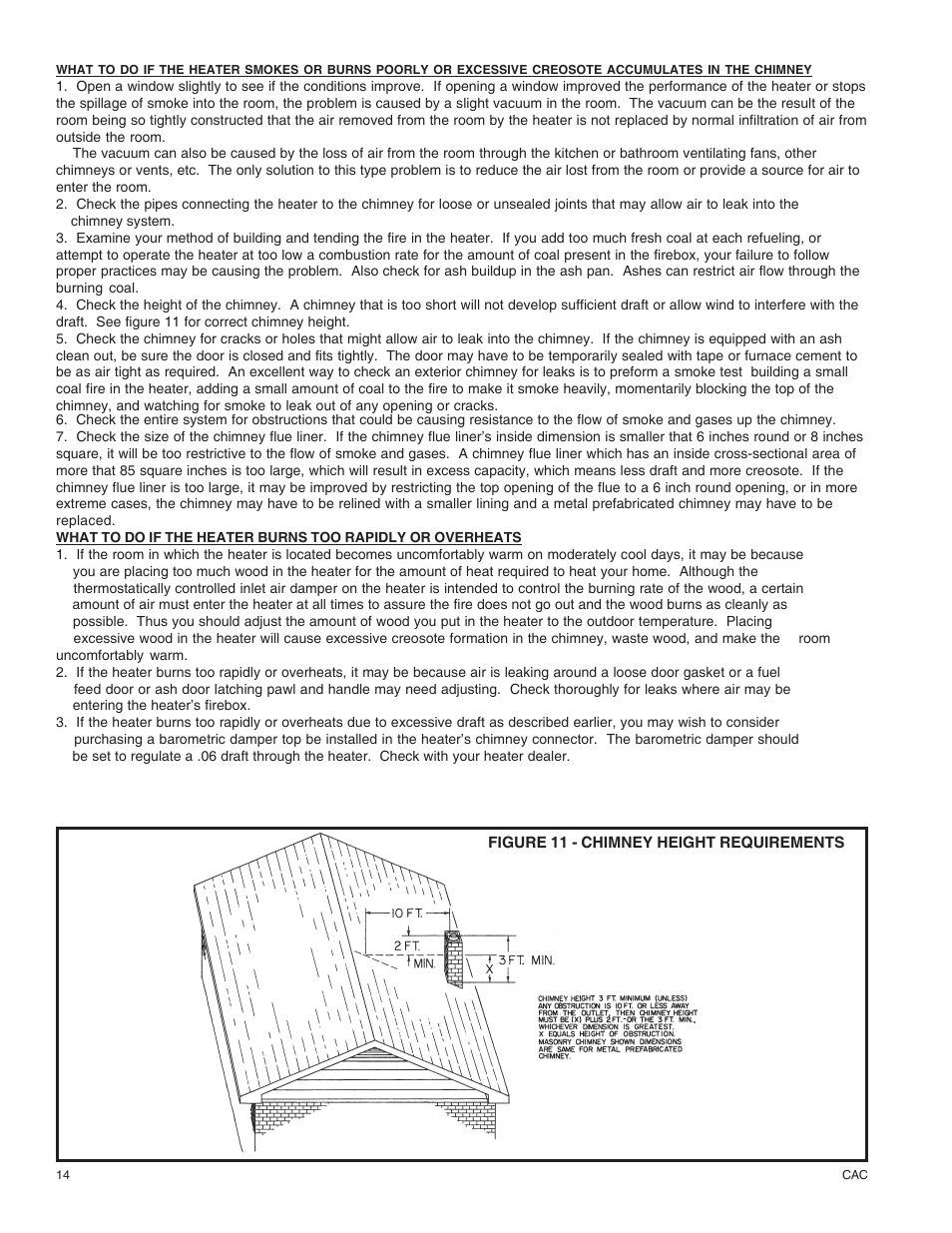 United States Stove Company DR6 User Manual | Page 14 / 18