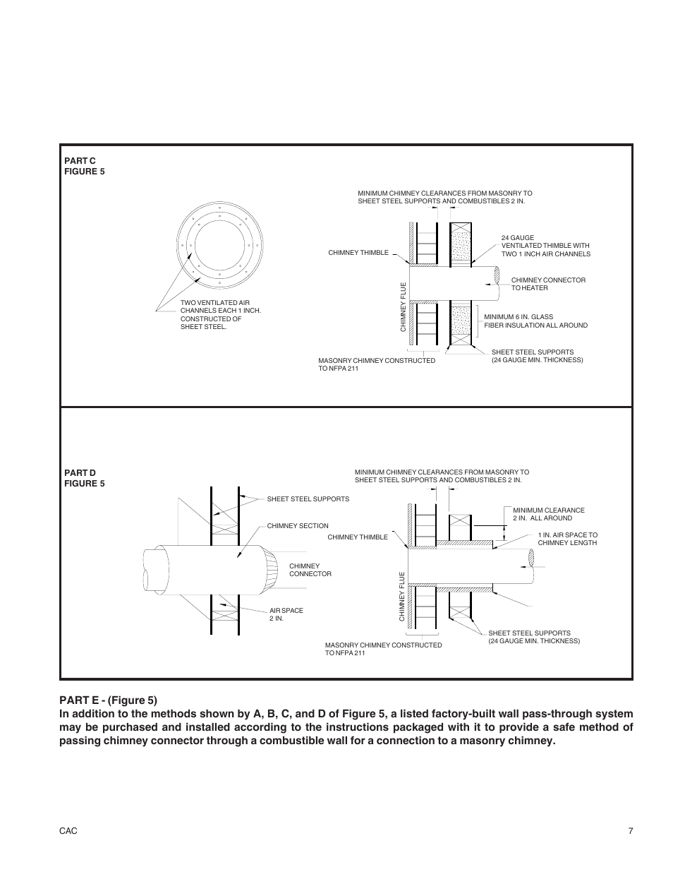 United States Stove Company DR6 User Manual | Page 7 / 18