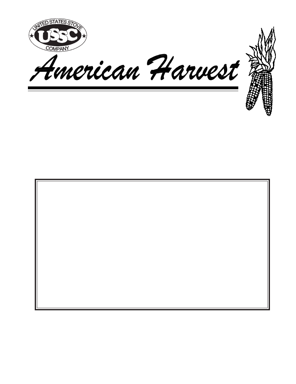 United States Stove Company 6037 User Manual | 24 pages