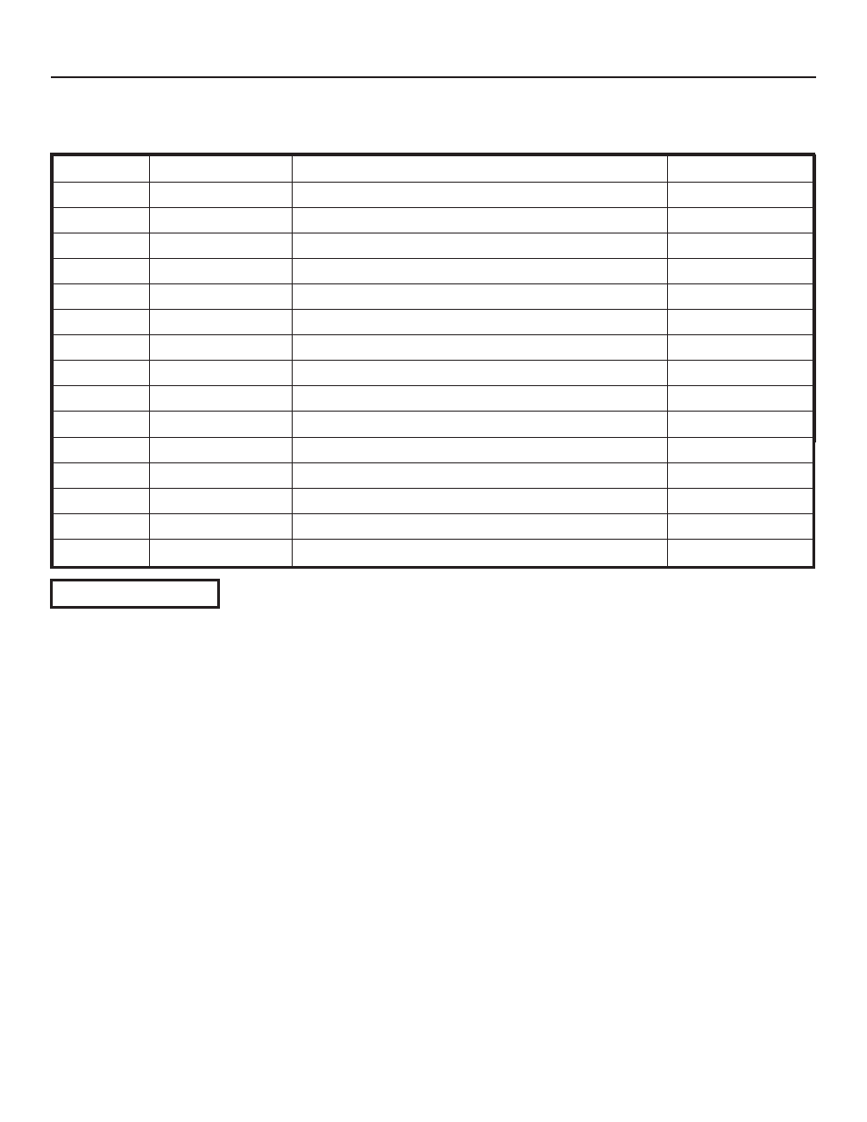 Parts list for heater assembly | United States Stove Company CAVALIER C9830N User Manual | Page 16 / 24