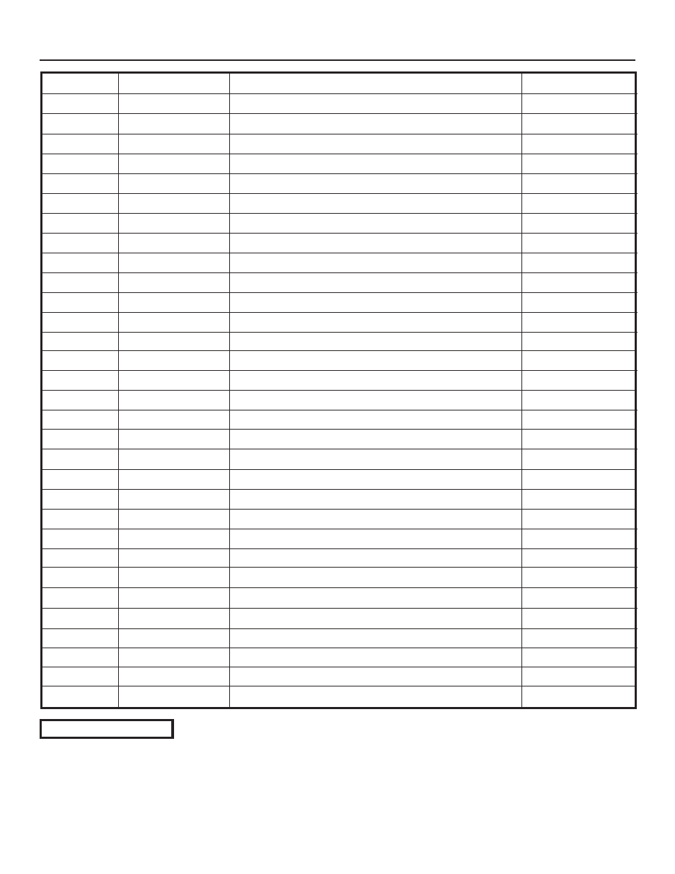 Parts list for gas log assembly | United States Stove Company CAVALIER C9830N User Manual | Page 18 / 24