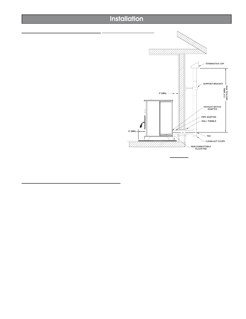 Installation | United States Stove Company 5500XL User Manual | Page 9 / 20