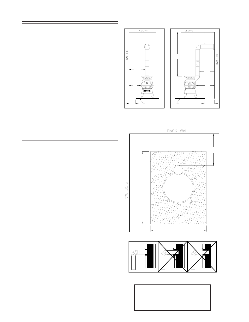 Assembly and installation | United States Stove Company CSSU User Manual | Page 4 / 8