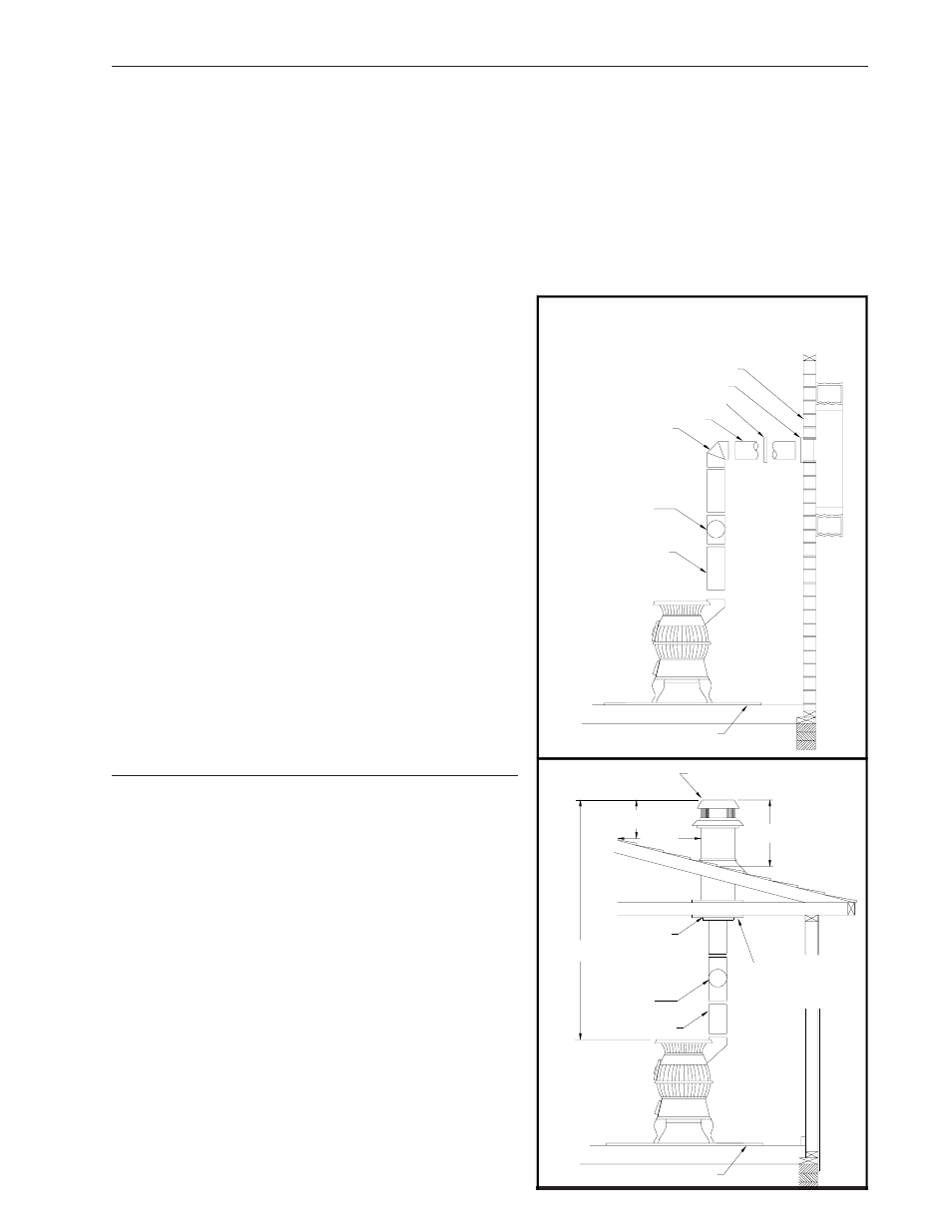 Operation of the stove, Chimney connection | United States Stove Company CSSU User Manual | Page 5 / 8