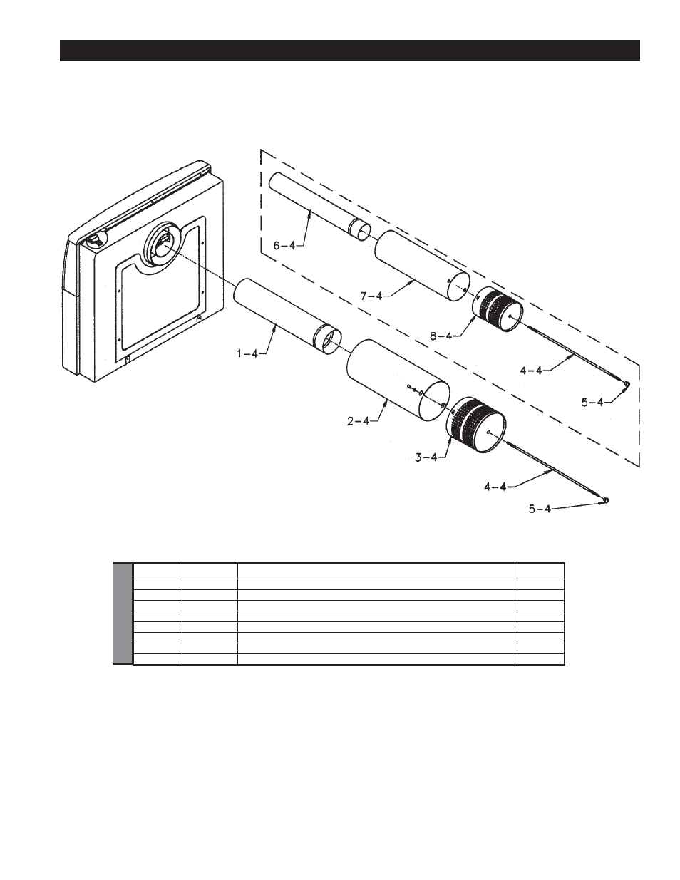 Venting - repair parts list | United States Stove Company DV20 User Manual | Page 19 / 20