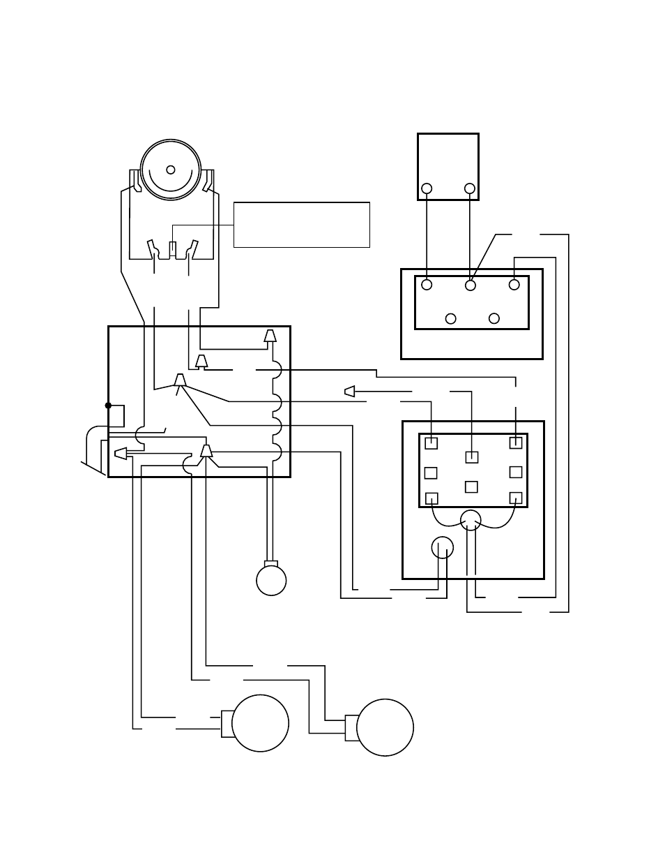 Model 1537q wiring diagram, Fig. 12, Blower limit control | Forced draft blower, Blower, Fan control center (front), Room thermostat 24 volt | United States Stove Company 1537Q User Manual | Page 12 / 32