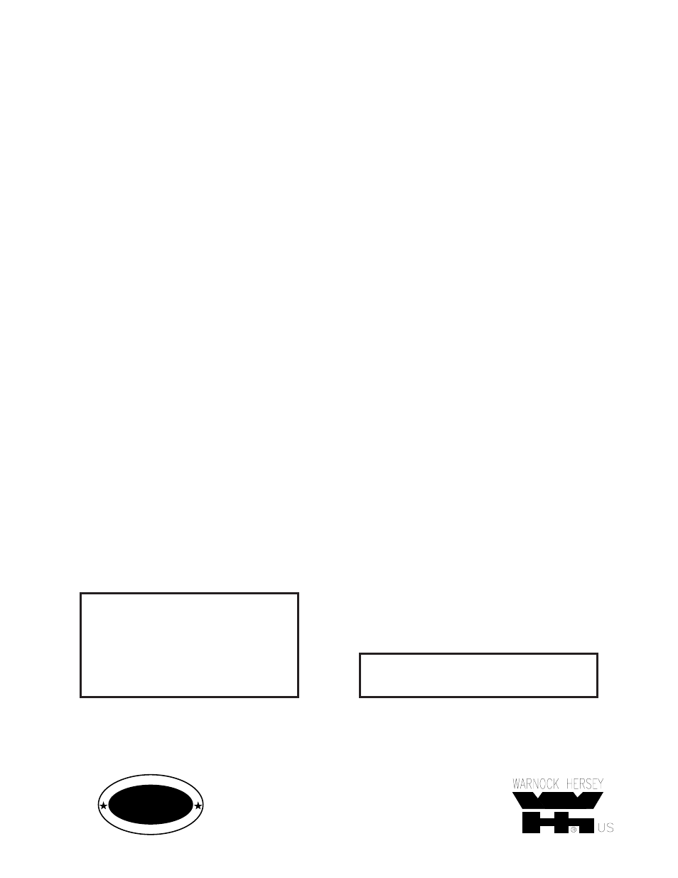 United States Stove Company LOGWOOD 2421 User Manual | 12 pages