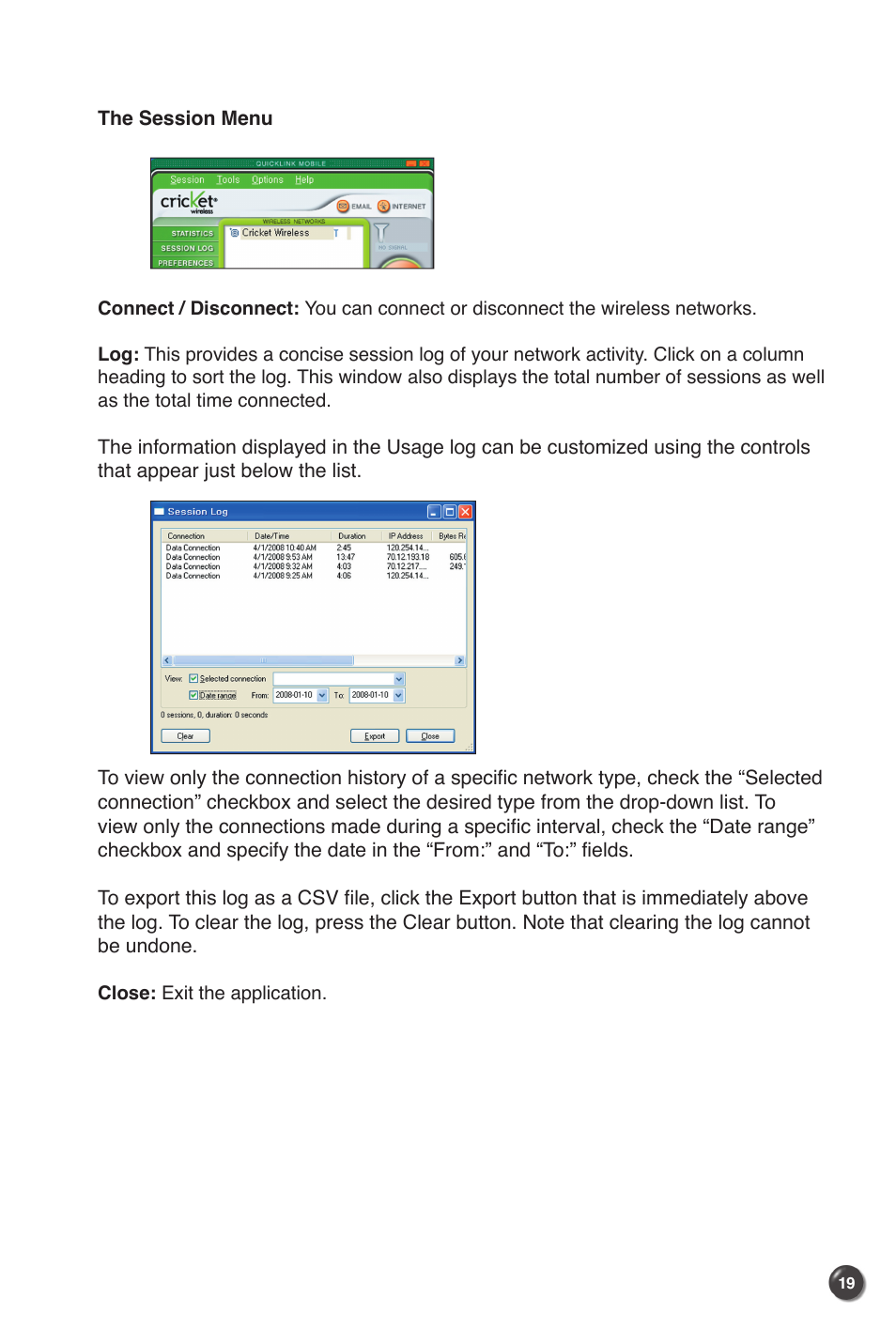 UTStarcom UM100C User Manual | Page 21 / 38