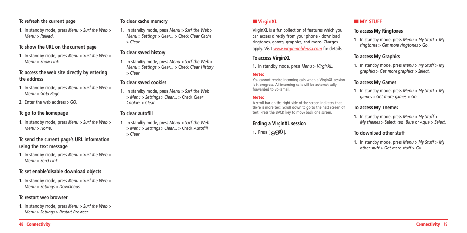 UTStarcom ARC VMUTX1 User Manual | Page 25 / 35