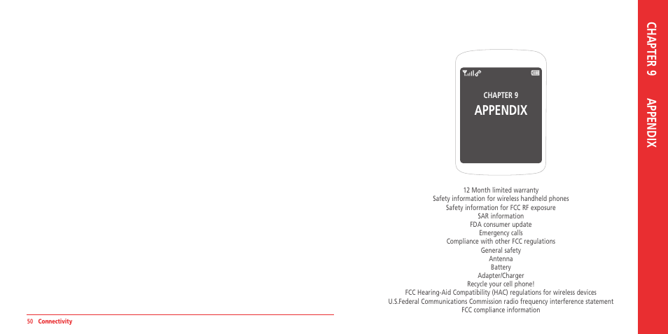 Appendix, Chapter 9 appendix | UTStarcom ARC VMUTX1 User Manual | Page 26 / 35