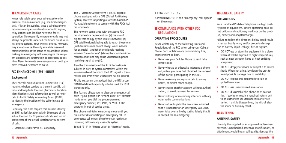 UTStarcom ARC VMUTX1 User Manual | Page 32 / 35